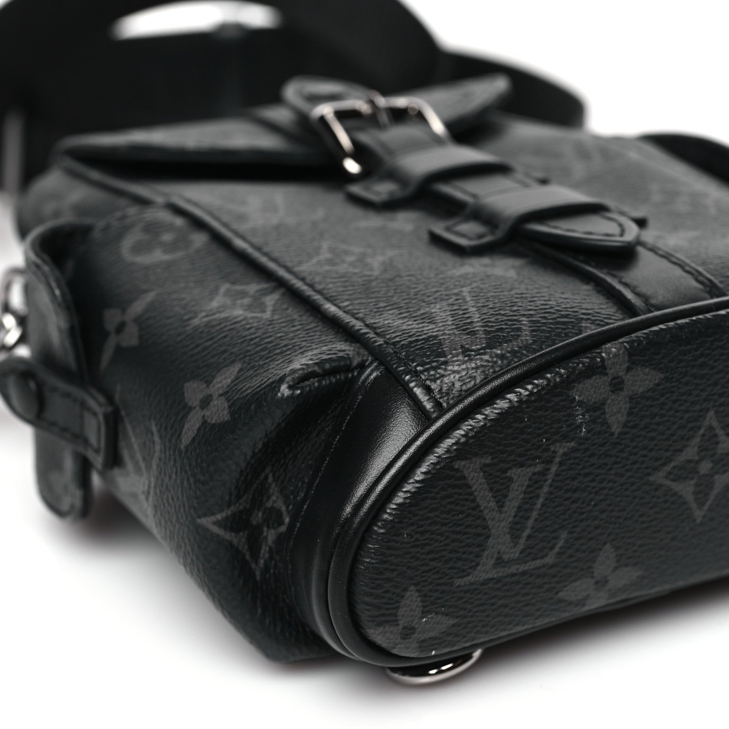 Louis Vuitton Monogram Eclipse Nano Christopher Backpack Black 7 of 8