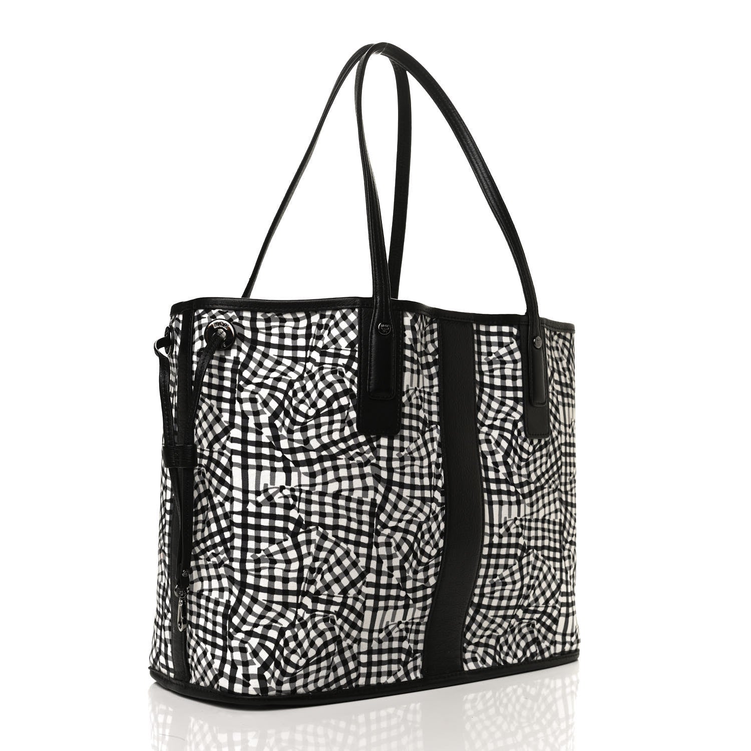 MCM Visetos Medium Liz Reversible Shopper Tote Black 15 of 21