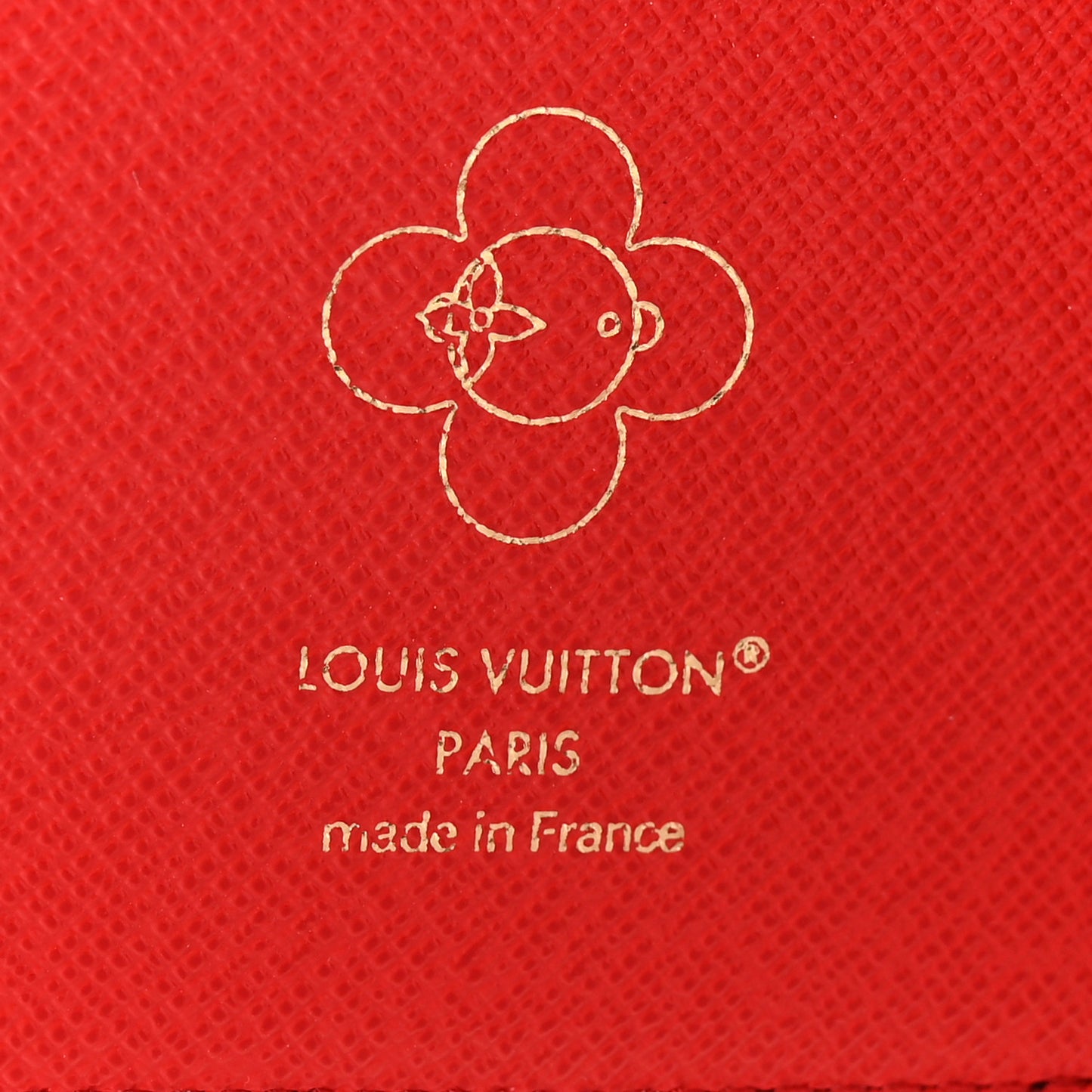 Monogram Emily Notebook Cover MM Coquelicot