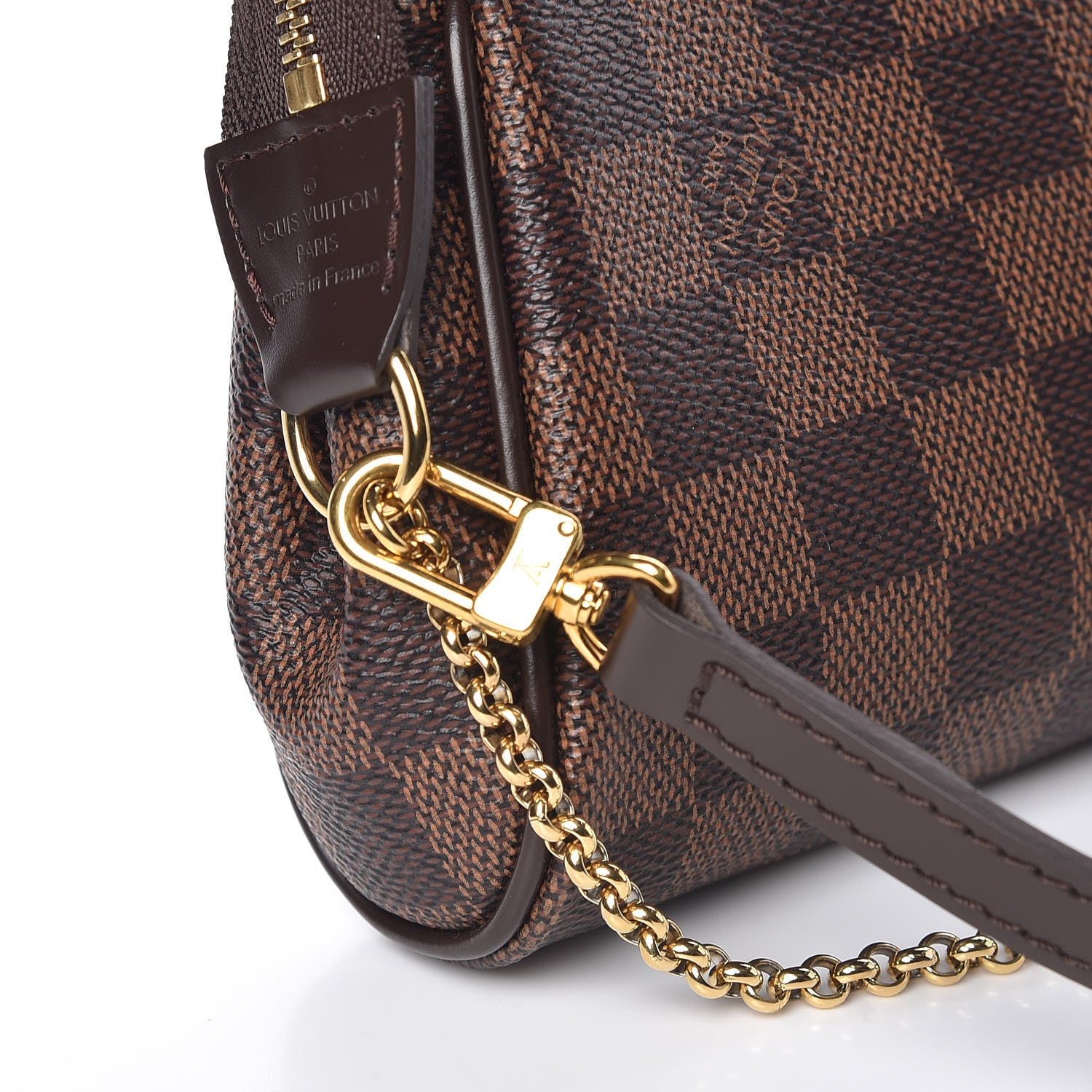 Louis Vuitton Damier Ebene Eva Clutch 12 of 12
