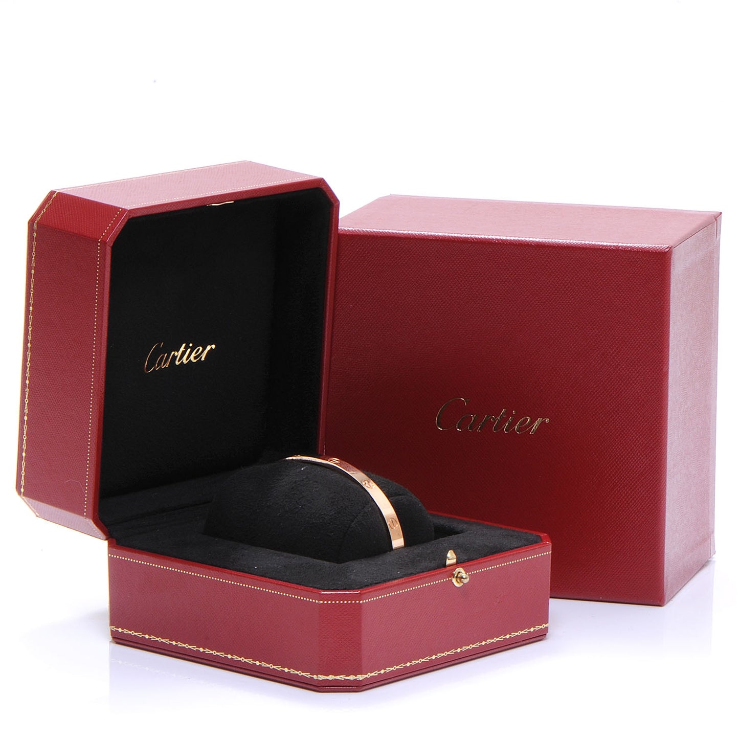 18k Pink Gold LOVE Bracelet Size 20