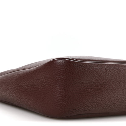 Hermes Taurillon Clemence Trim II 31 Chocolate 9 of 10