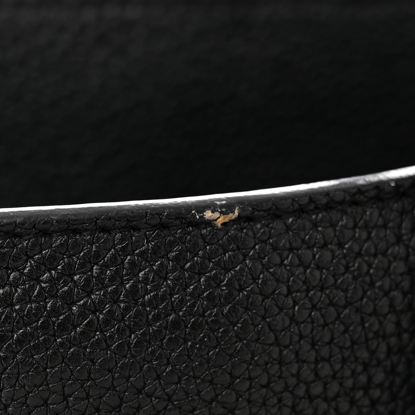 Grained Calfskin Small Supple Sac De Jour Black