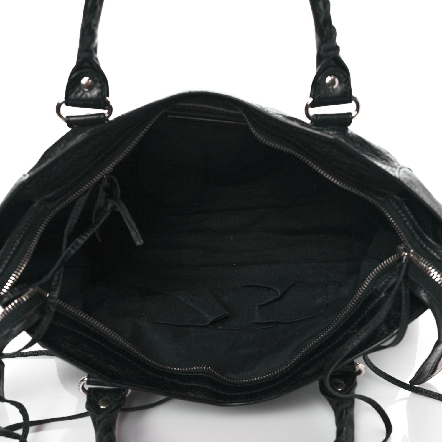 Balenciaga Agneau Classic Silver Hardware City Black 5 of 11