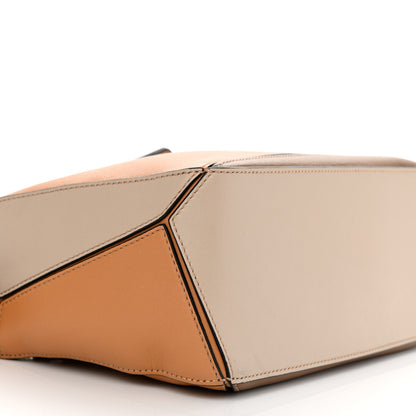 Loewe Calfskin Small Puzzle Bag Warm Desert Mink 8 of 9