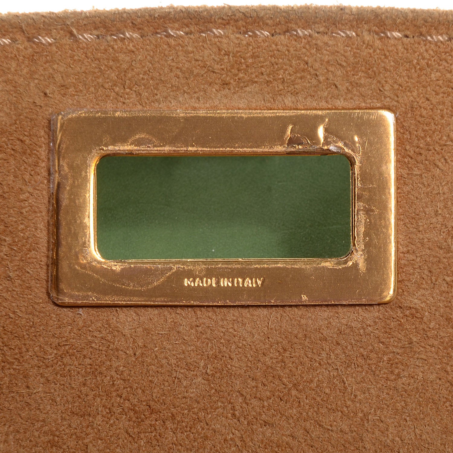 Fendi Leather Silvana Bag Green Orange Blue 11 of 12