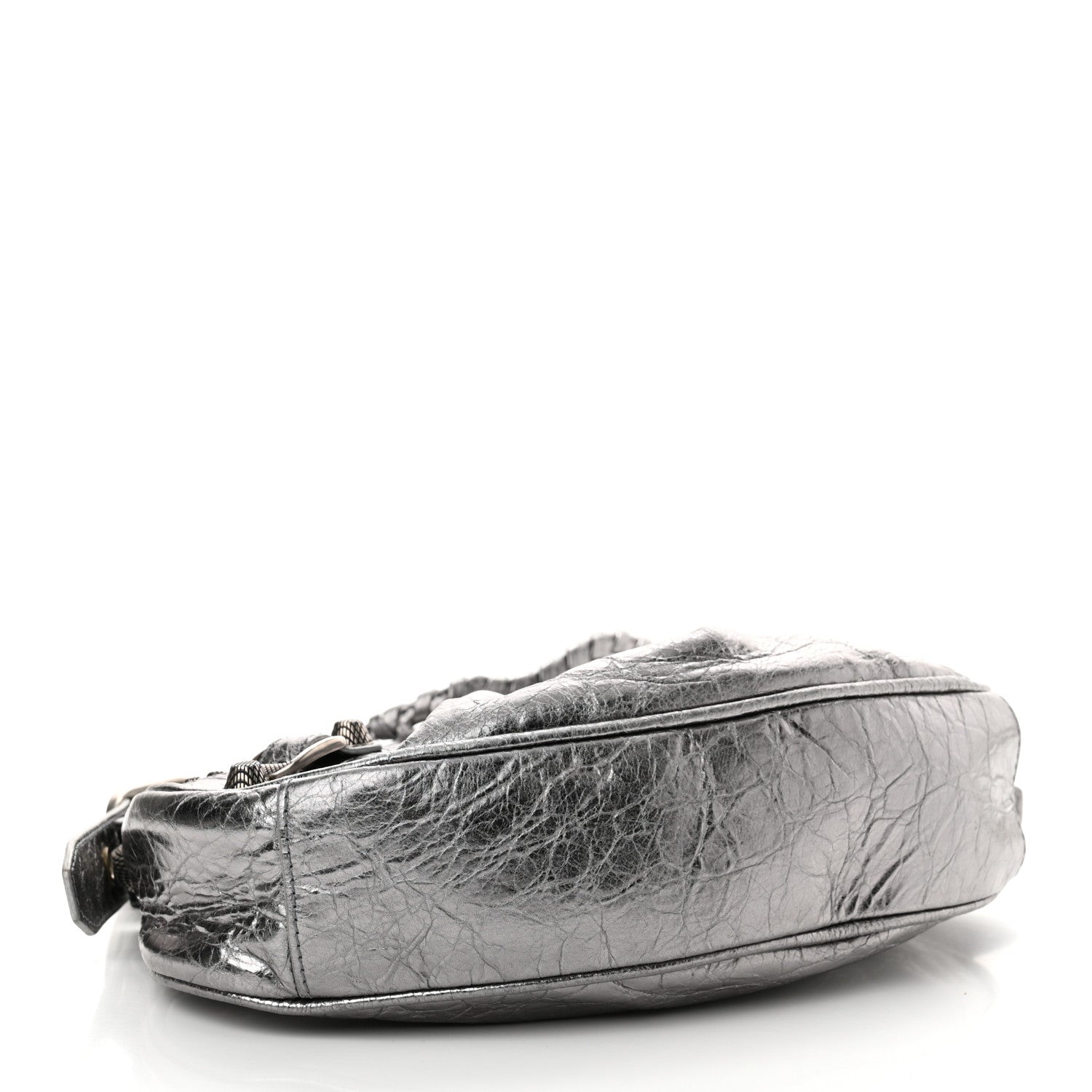 Balenciaga Metallic Agneau Arena Le Cagole Shoulder Bag XS Silver 5 of 11