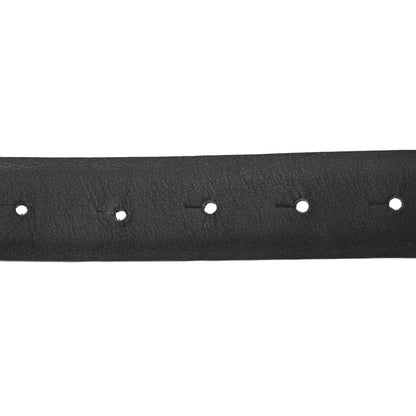 Chanel Calfskin Crystal Pearl Caviar CC Belt 80 32 Black 4 of 8