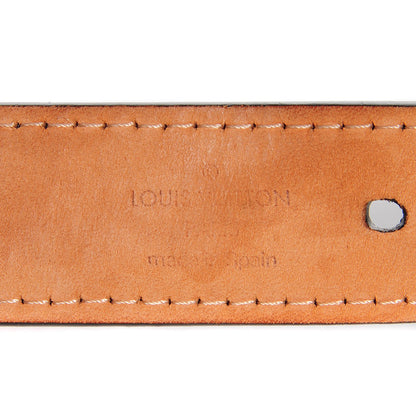 Louis Vuitton Nomade Perforation Belt 85 34 Black 6 of 6