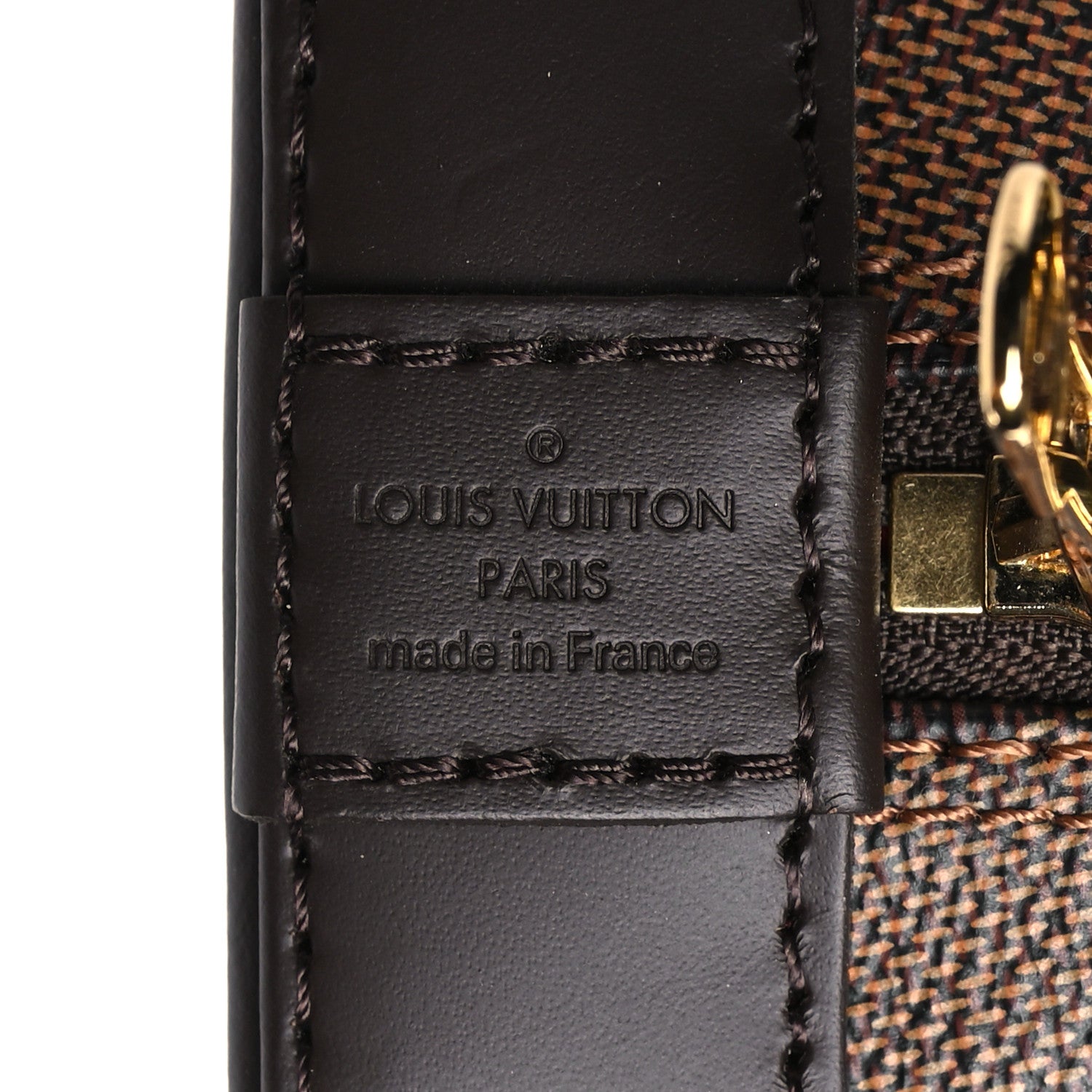 Louis Vuitton Damier Ebene Alma BB 6 of 8