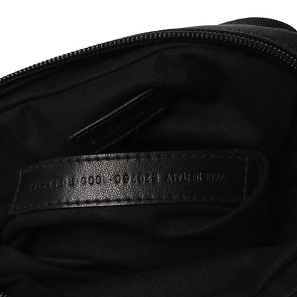 Balenciaga Nylon Logo Explorer Crossbody Messenger Bag Black 6 of 16