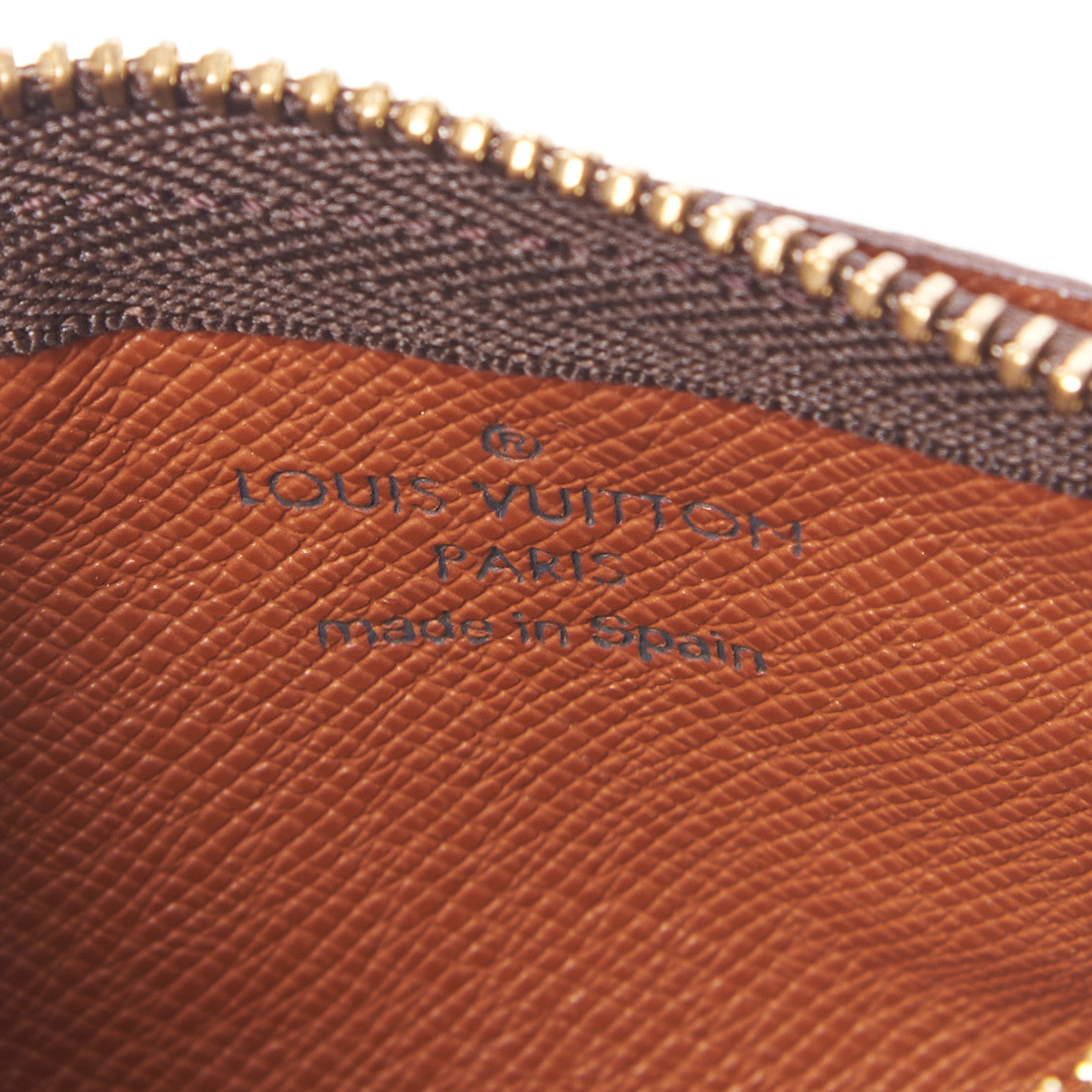 Monogram Key Pouch