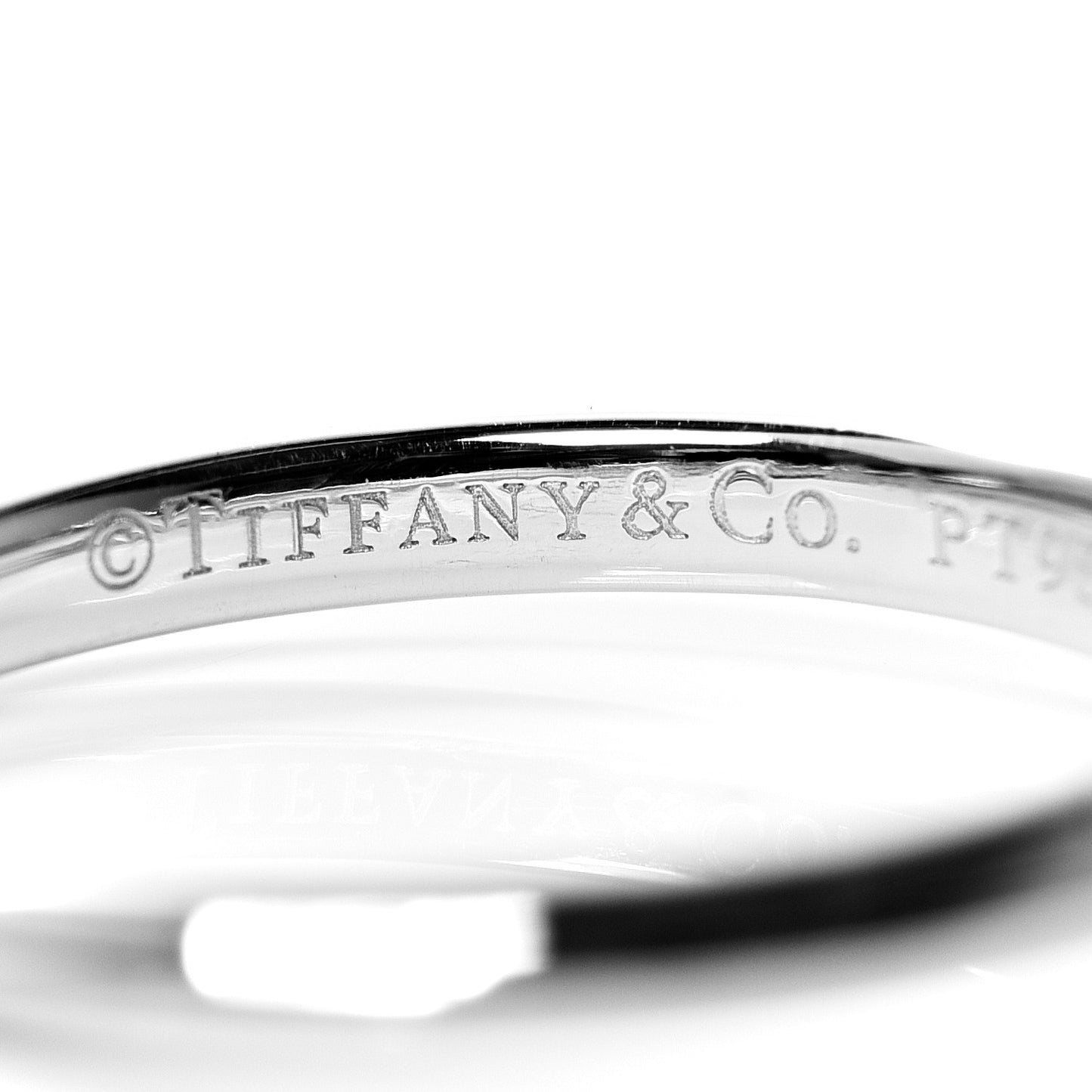 Platinum .21ct Diamond Solitaire Engagement Ring 47 4