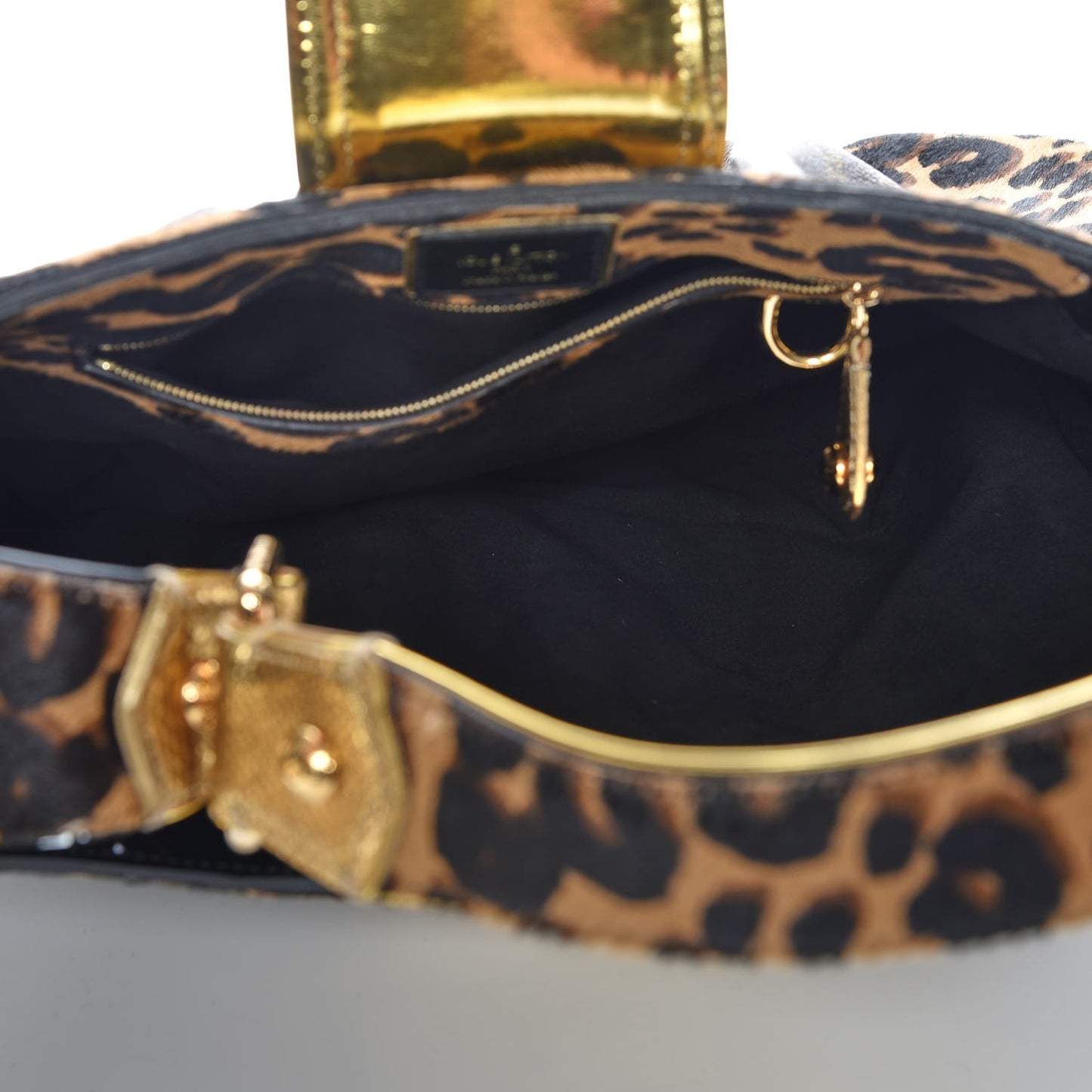 Monogram Leopard Polly