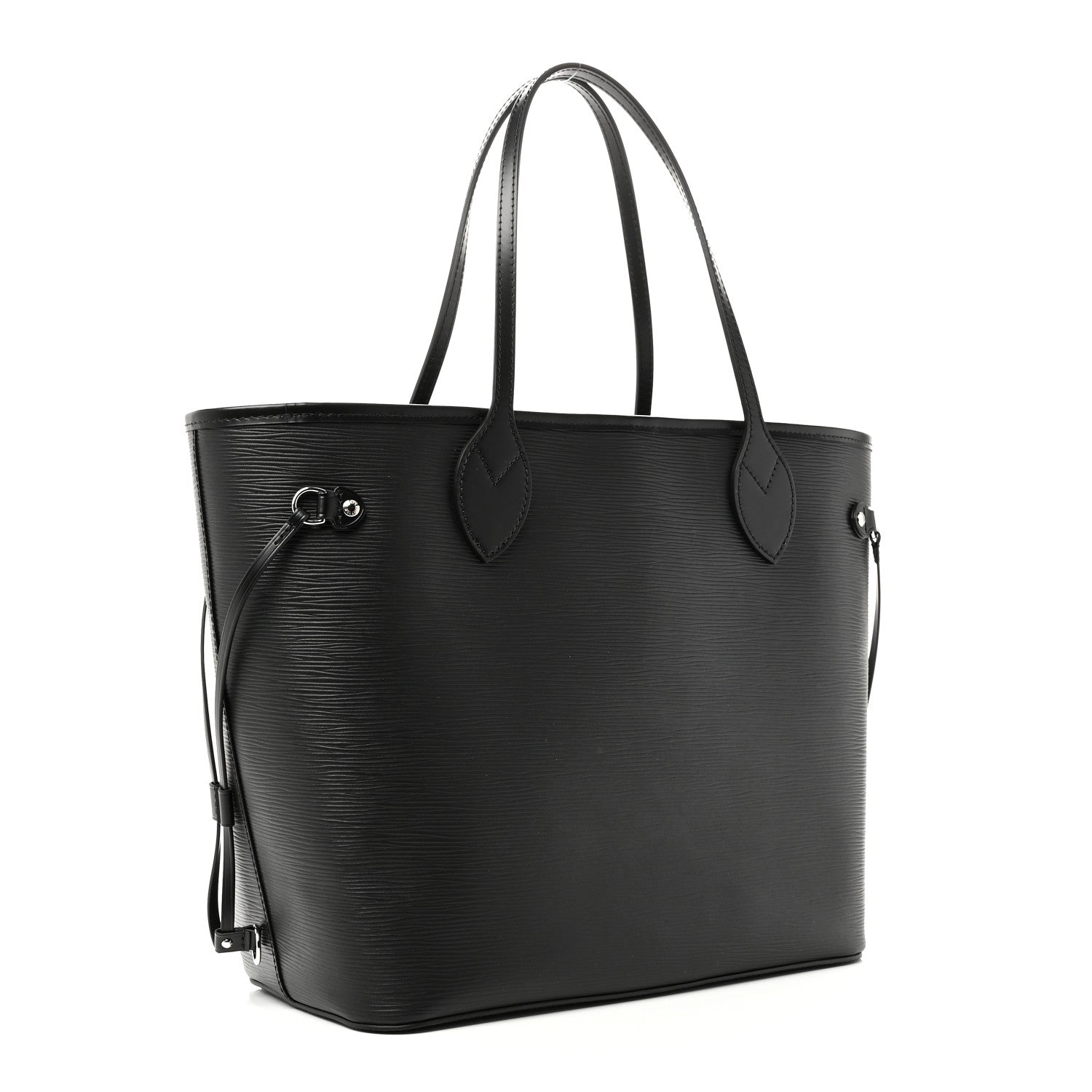 Louis Vuitton Epi Neverfull MM Black 3 of 9