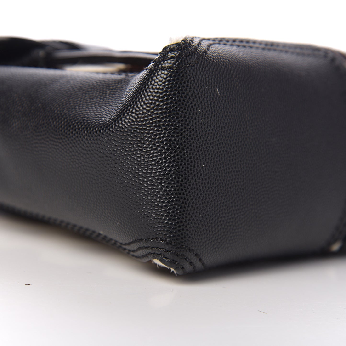 3.1 Calf Hair Polka Dot Mini Pashli Satchel Black