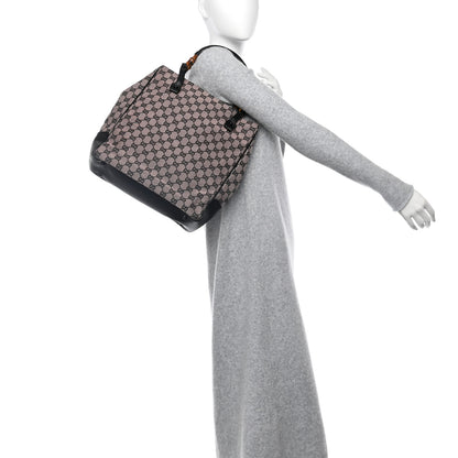 Gucci Monogram Bamboo Handle Bag Pink 2 of 11