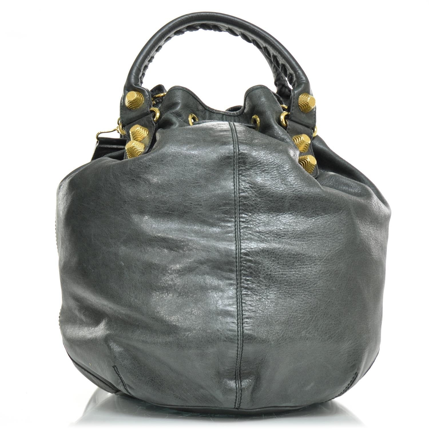 Balenciaga Agneau Giant Pompon Black 3 of 12