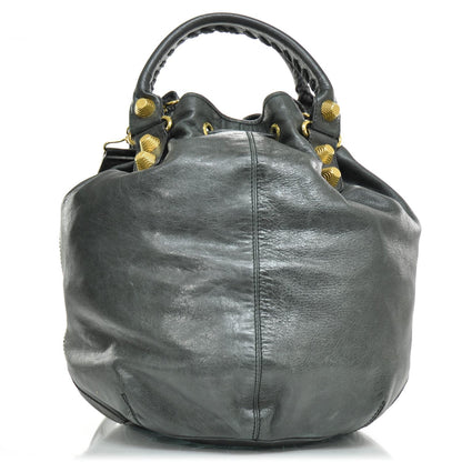 Balenciaga Agneau Giant Pompon Black 3 of 12