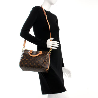 Louis Vuitton Monogram Speedy Bandouliere 25 2 of 9