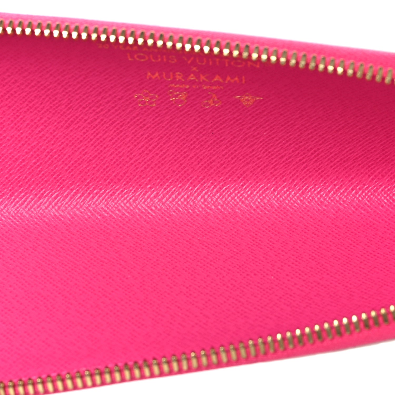 Louis Vuitton LV X TM Monogram Multicolor Charlotte Pencil Pouch Fuchsia 5 of 8