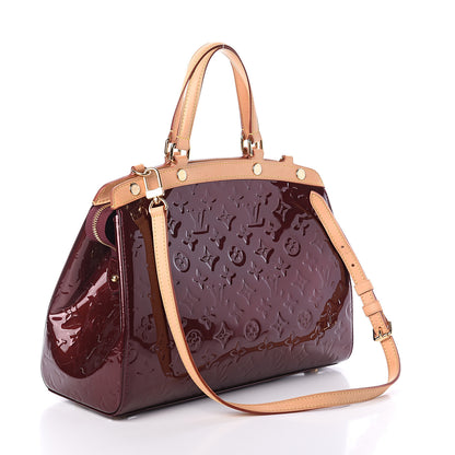 Louis Vuitton Vernis Brea MM Rouge Fauviste 2 of 8