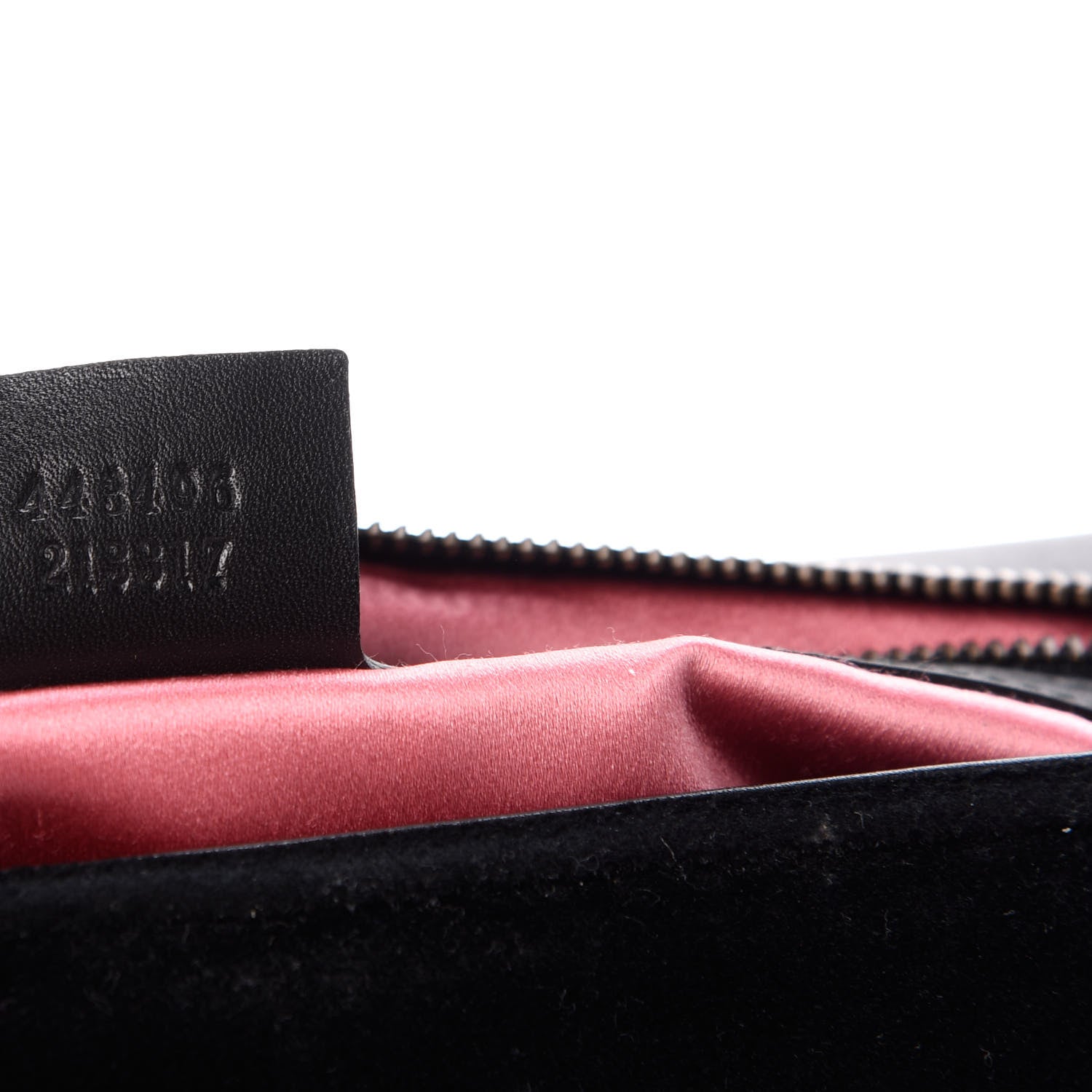 Gucci Velvet Matelasse Medium GG Marmont Shoulder Bag Black 7 of 9