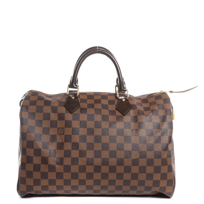 Louis Vuitton Damier Ebene Speedy 35 1 of 7