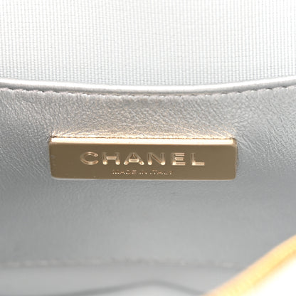 Chanel Metallic Lambskin Walk Of Fame Bag Silver 6 of 12