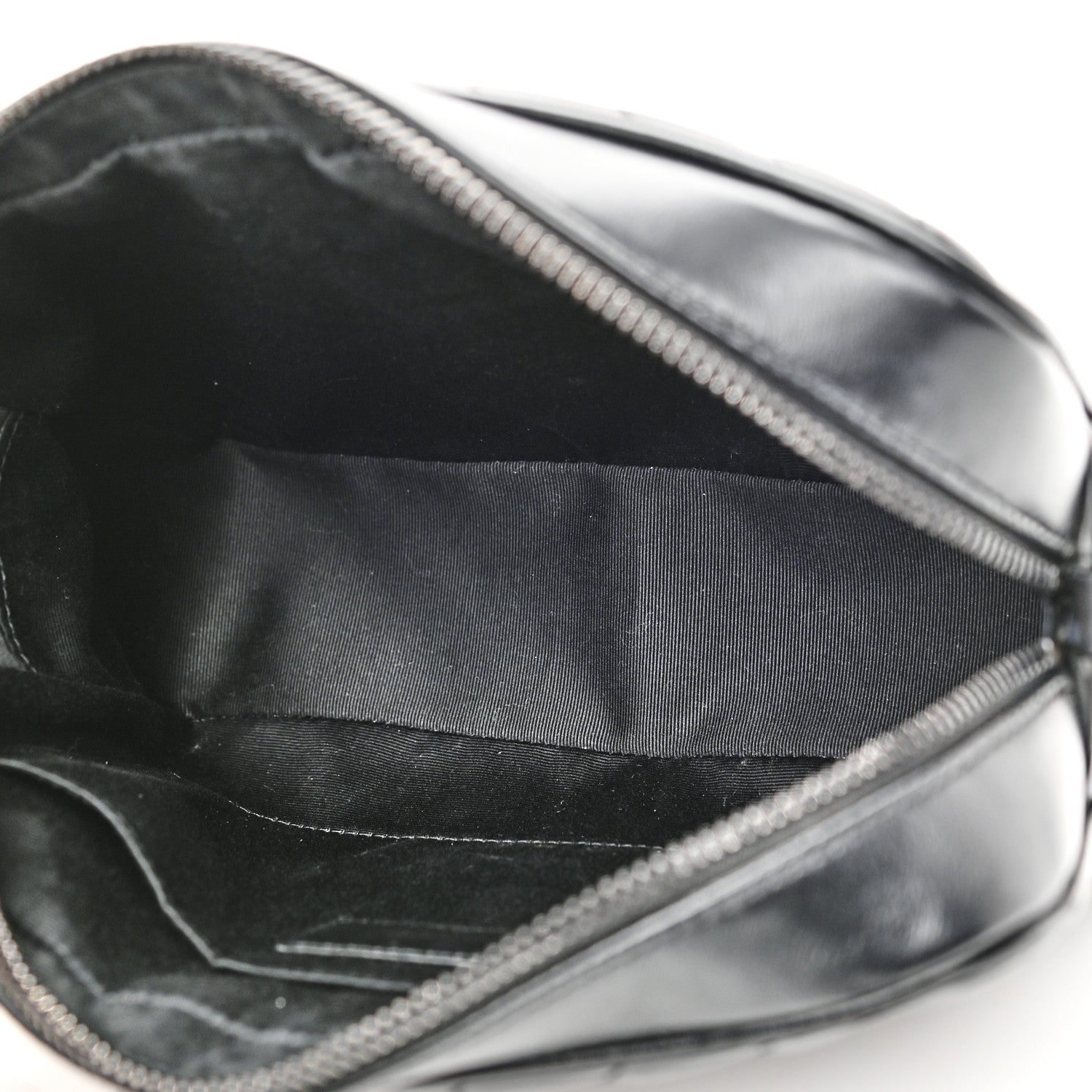 Saint Laurent Calfskin Matelasse Monogram Lou Camera Bag Black 5 of 10