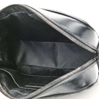 Saint Laurent Calfskin Matelasse Monogram Lou Camera Bag Black 5 of 10