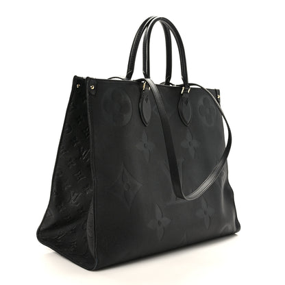 Louis Vuitton Empreinte Monogram Giant Onthego GM Black 4 of 9