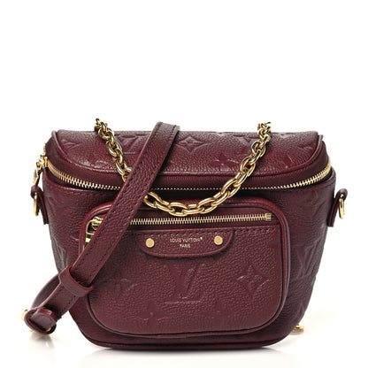 Louis Vuitton Empreinte Mini Bumbag Wine 1 of 10