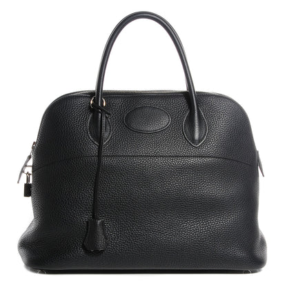 Hermes Taurillon Clemence Bolide 35 Black 1 of 18