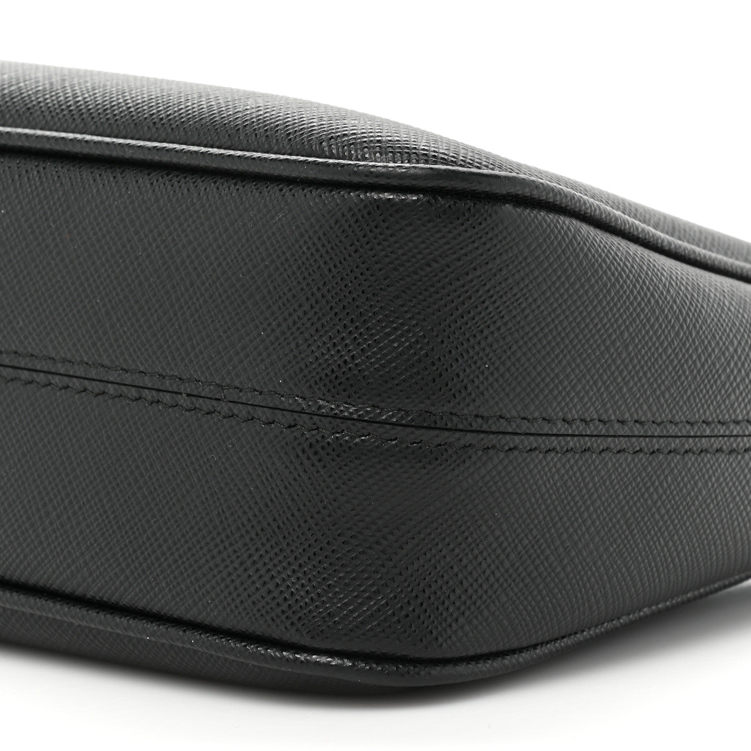 Prada Saffiano Lux Re-Edition 2005 Shoulder Bag Black 7 of 12
