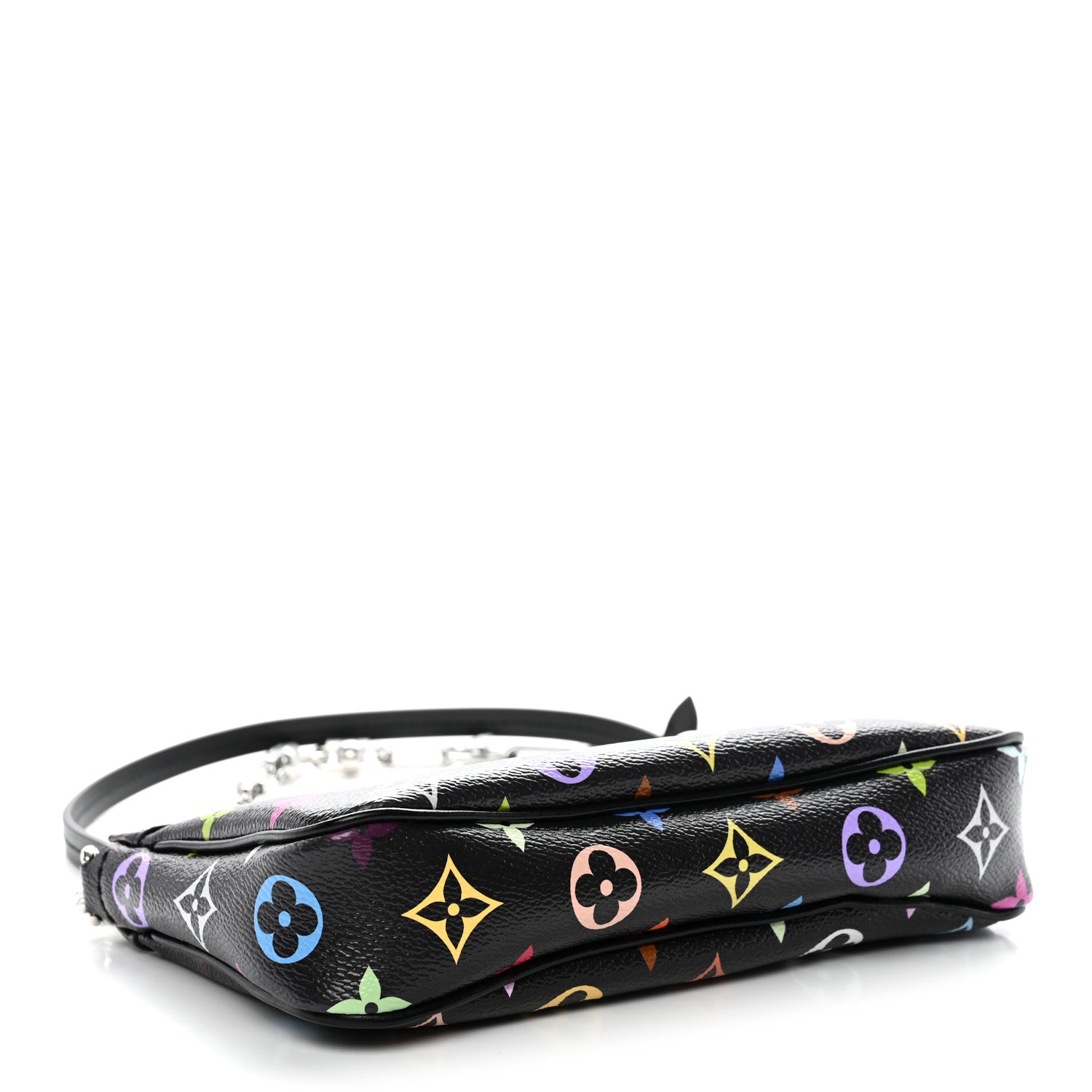 Louis Vuitton LV X TM Monogram Multicolor Pochette Accessories Black 4 of 10