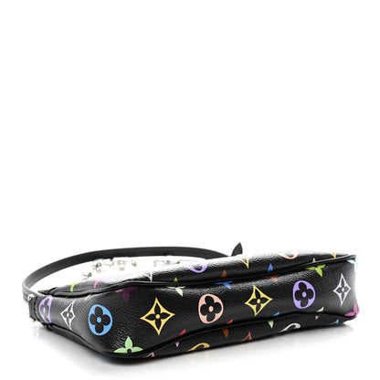 Louis Vuitton LV X TM Monogram Multicolor Pochette Accessories Black 4 of 10