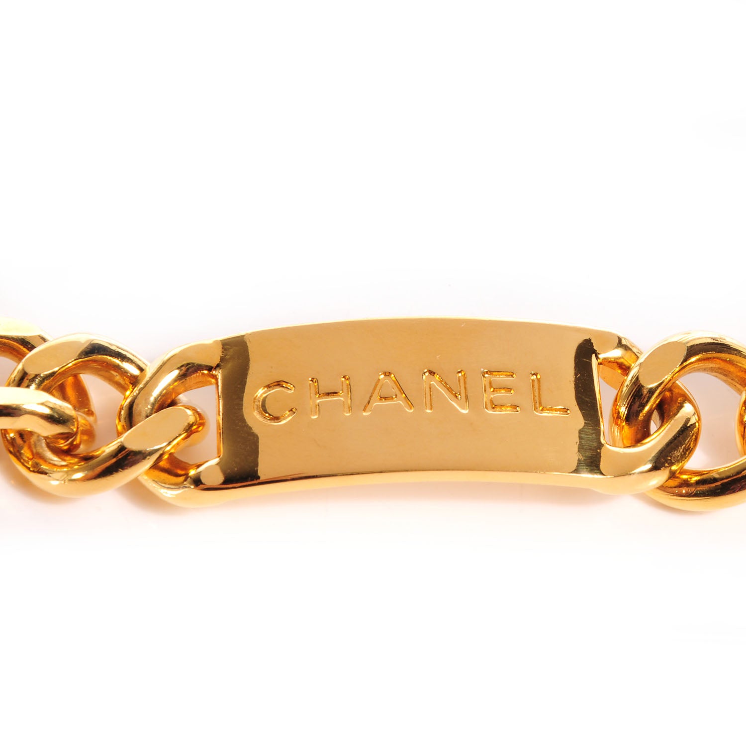 Chanel Chain CC 31 Rue Cambon Medallion Belt Gold 4 of 6