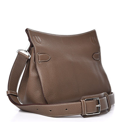 Hermes Taurillon Clemence Jypsiere 31 Etoupe 3 of 12