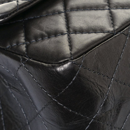 Chanel Aged Calfskin Quilted 2.55 Reissue 226 Flap Black 9 of 15