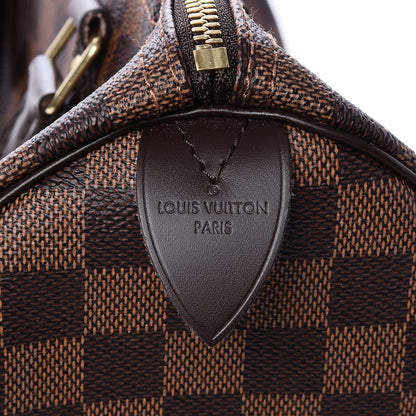 Louis Vuitton Damier Ebene Speedy 30 5 of 8