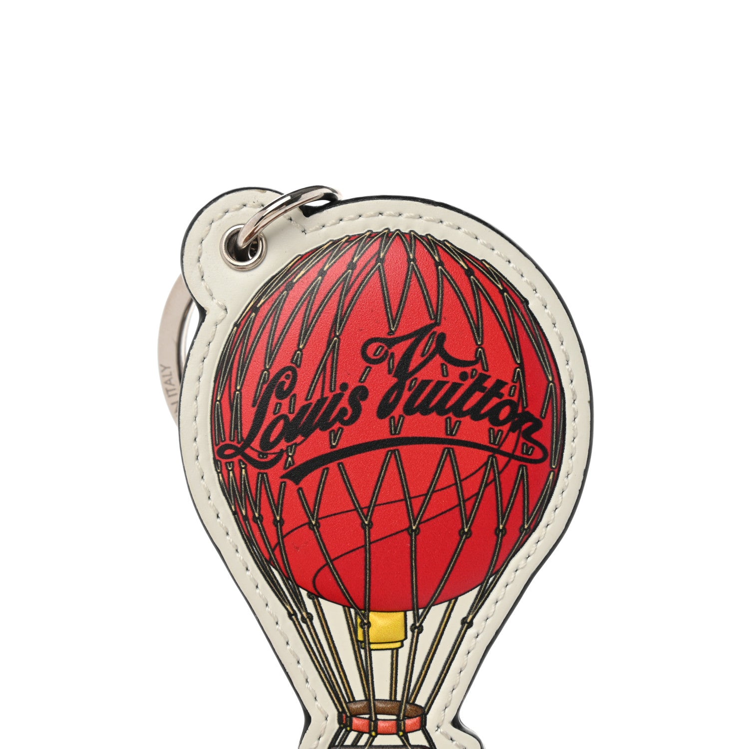 Louis Vuitton Damier Graphite Map Illustre Balloon Bag Charm Key Holder 3 of 4