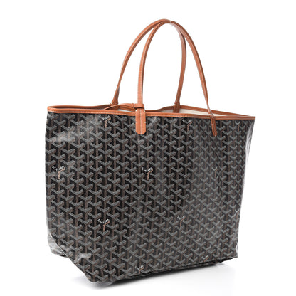 Goyard Goyardine Saint Louis GM Black Gold 3 of 9