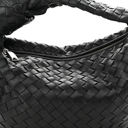 Bottega Veneta Nappa Intrecciato Teen Jodie Hobo Black 9 of 11