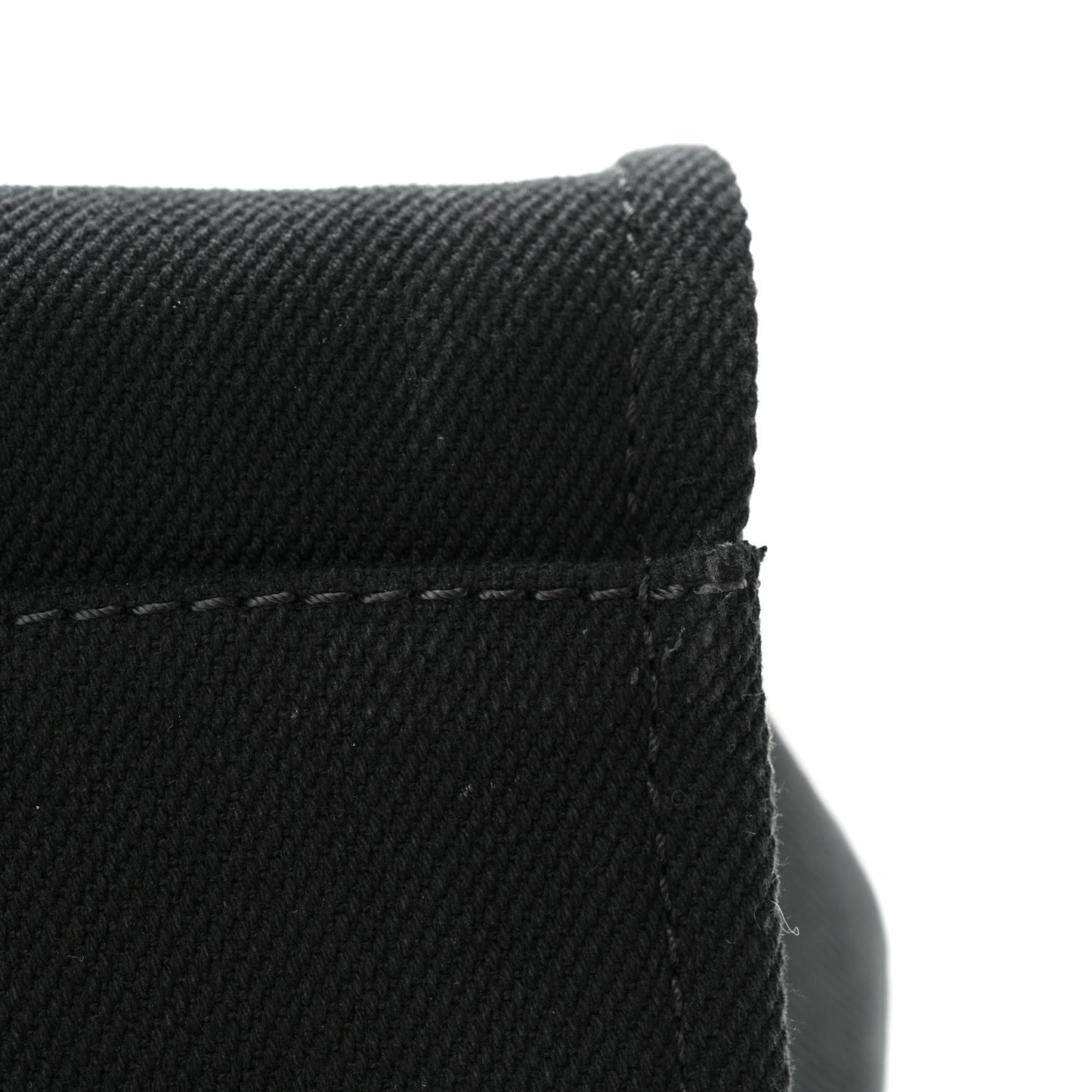 Canvas Pearl Medium Deauville Tote Black