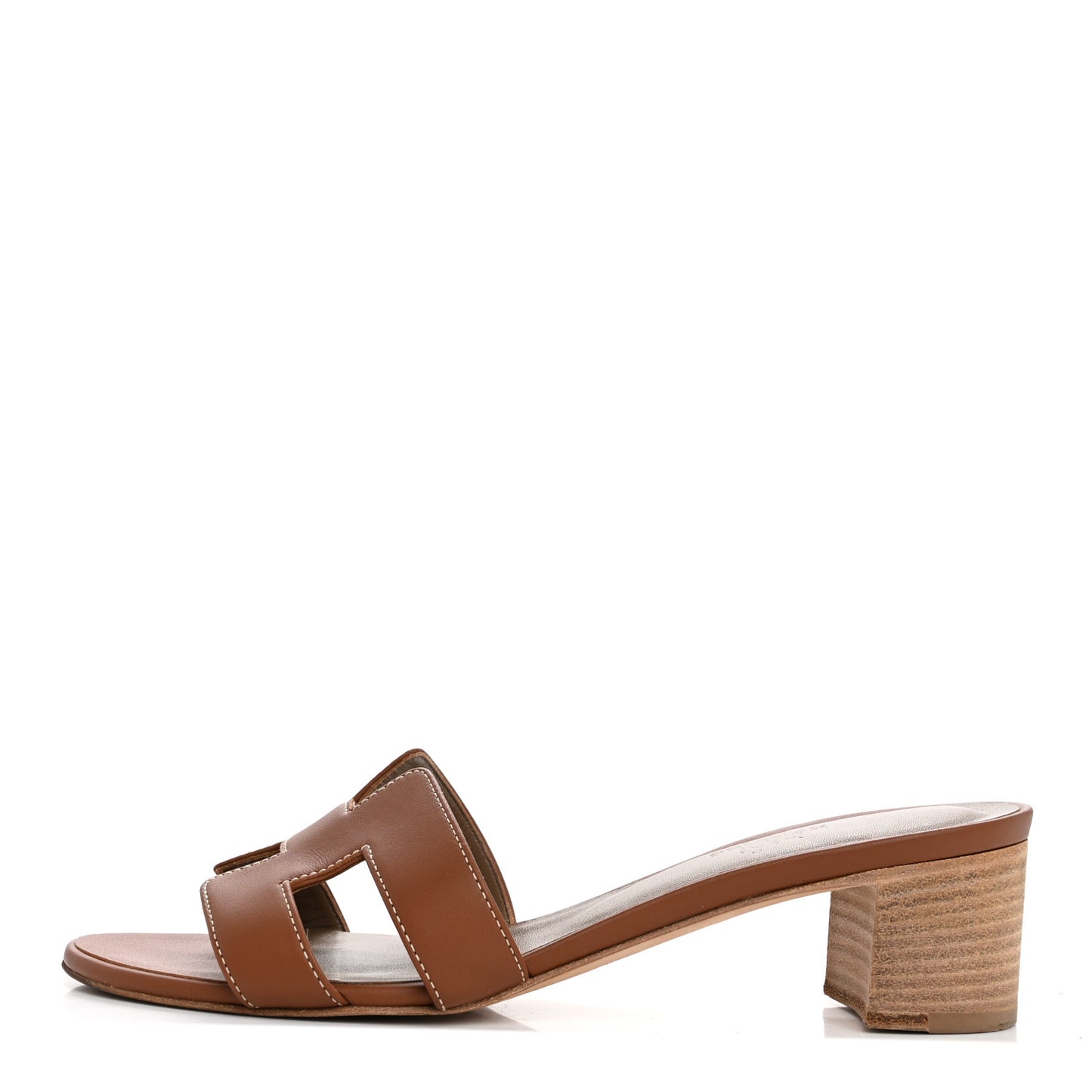 Calfskin Oasis Sandals 37 Gold
