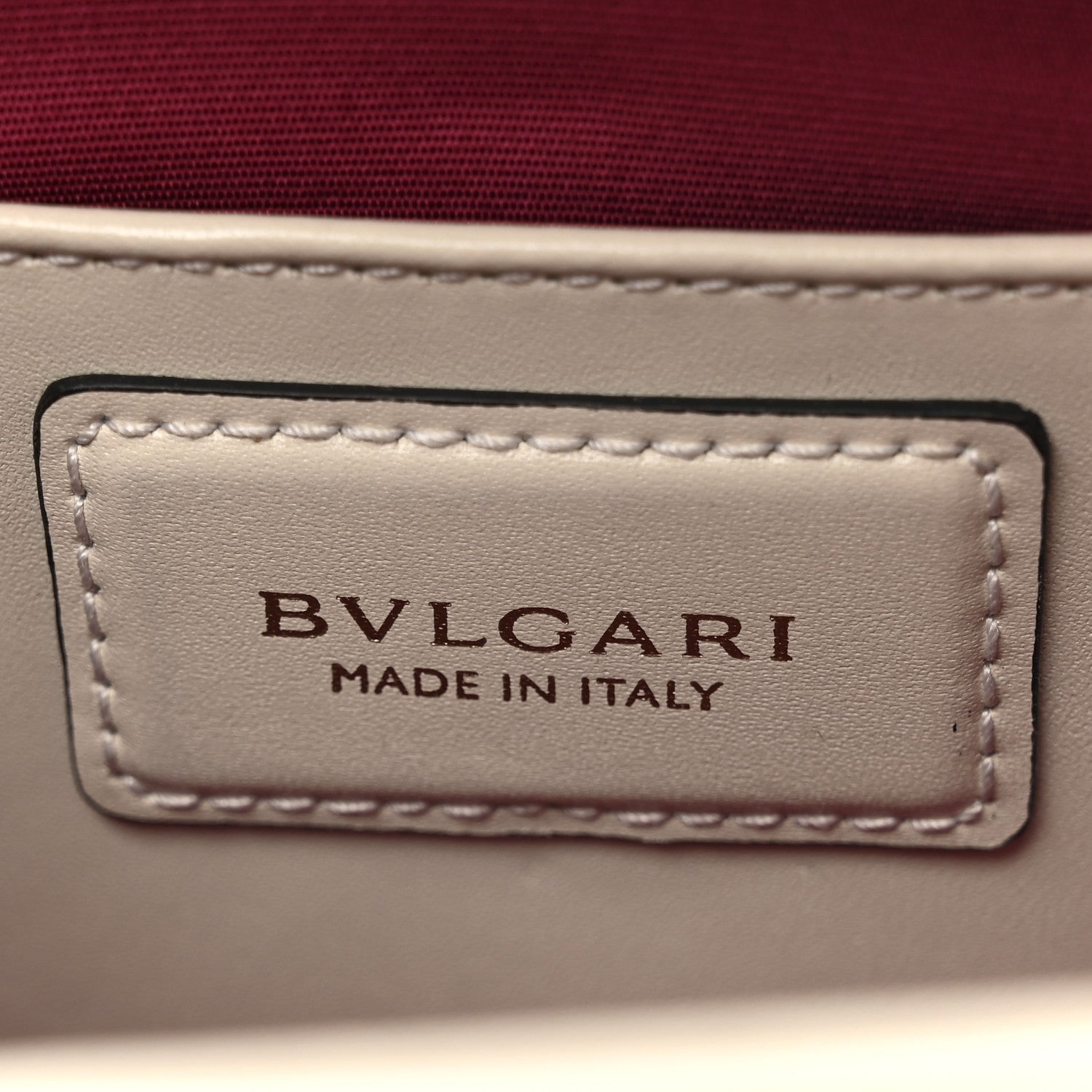 Bulgari Calfskin Small Serpenti Forever Crossbody Bag White Agate 7 of 14