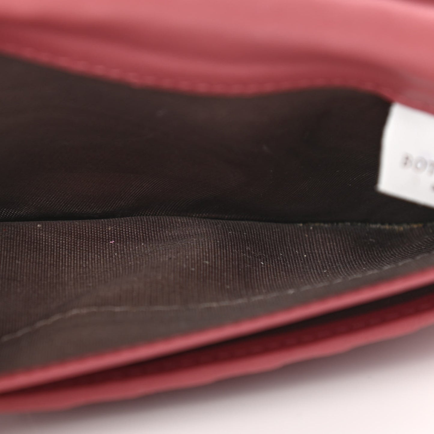 Nappa Intrecciato Continental Snap Wallet Corallo