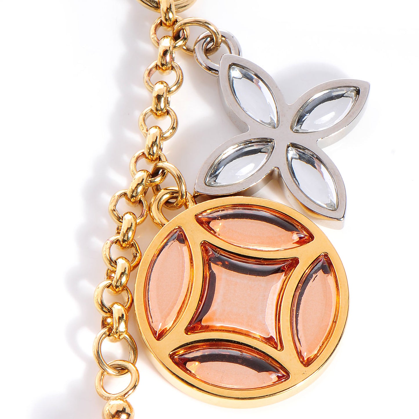 Ice Flower Key Charm
