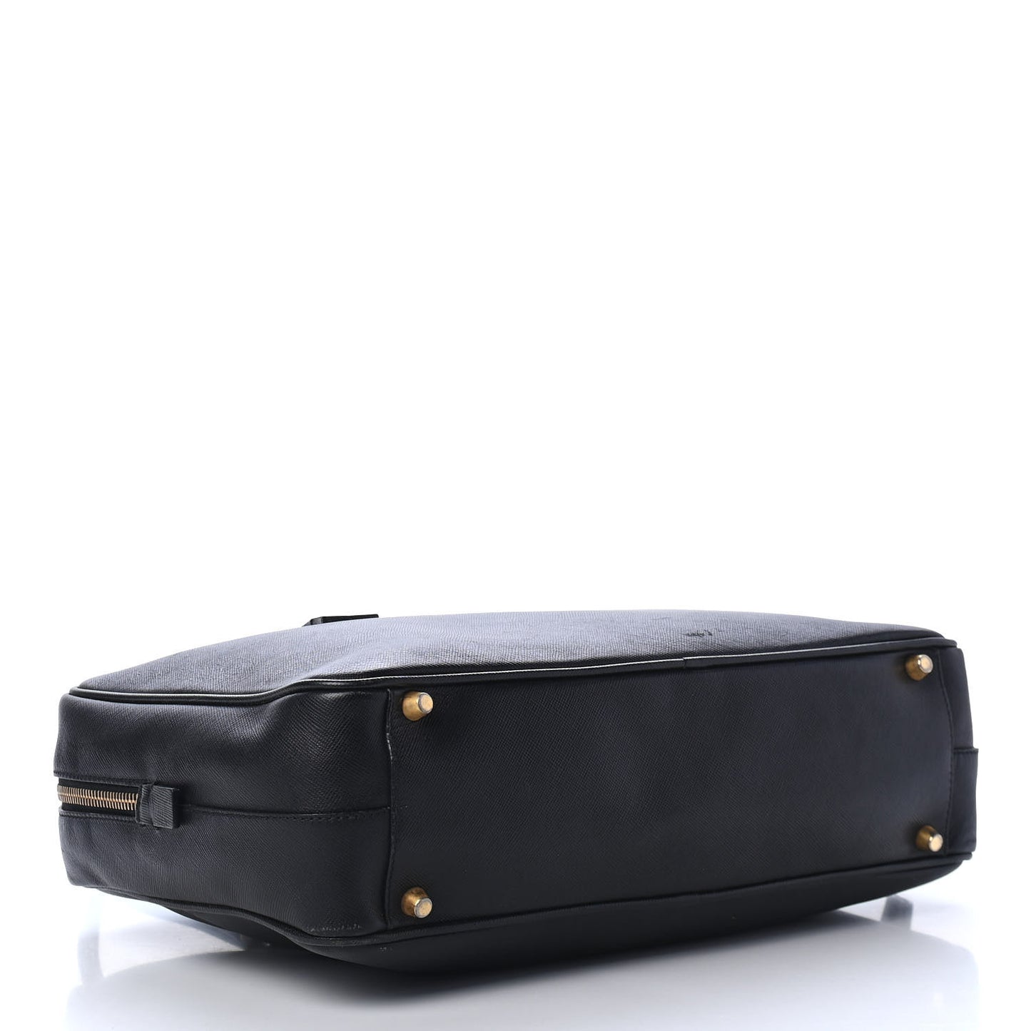 Saffiano Lux Bowler Black